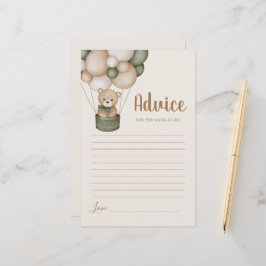 Ratschlag für den grünen Teddy-Bär für die Mama al