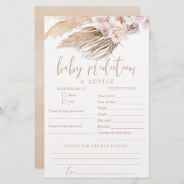 Ratschläge für Babyvorhersagen