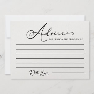 Ratschläge für die Begleitung von Brautpartys Einladung