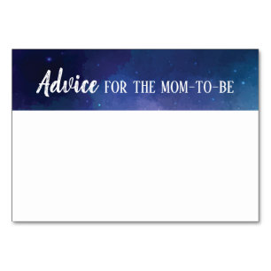 Ratschläge für die Eltern / Notecard-Galaxie für M Tischnummer