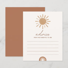 Ratschläge für Eltern Boho Sunshine Baby Shower Ga