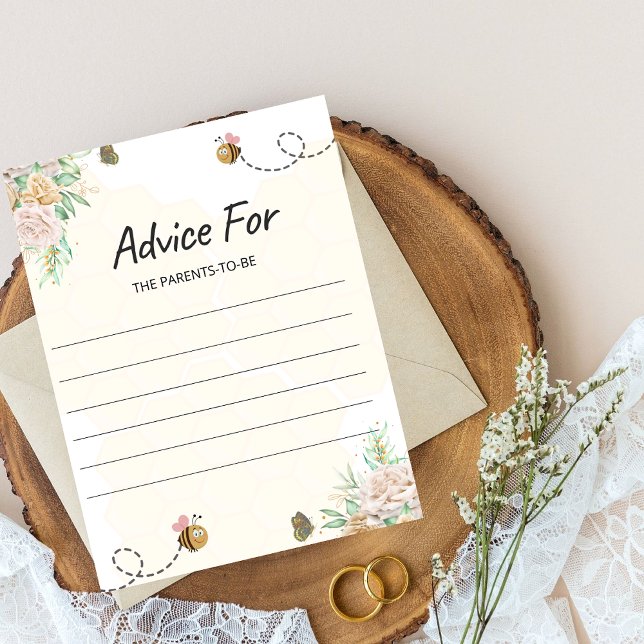 Ratschläge für Eltern zum Bee Baby Shower Game (Von Creator hochgeladen)