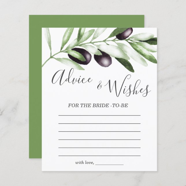 Ratschläge und Wünsche für ein Live-Brautparty (Vorne/Hinten)