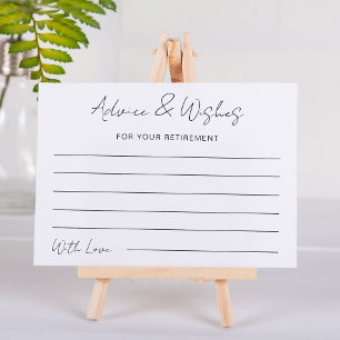 Ratschläge und Wünsche für Ihr Party im Rentenalte Mitteilungskarte