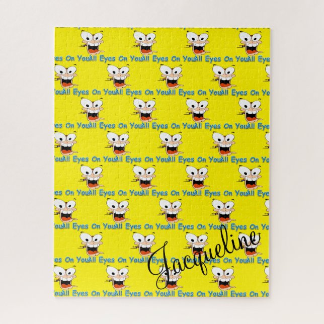 Rätsel alle Augen auf dir Puzzle (Vertikal)