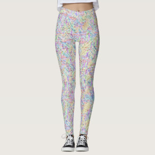 Rätsel beim Suchen von Wörtern Leggings