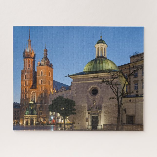 Rätsel der Altstadt von Krakau Puzzle (Horizontal)