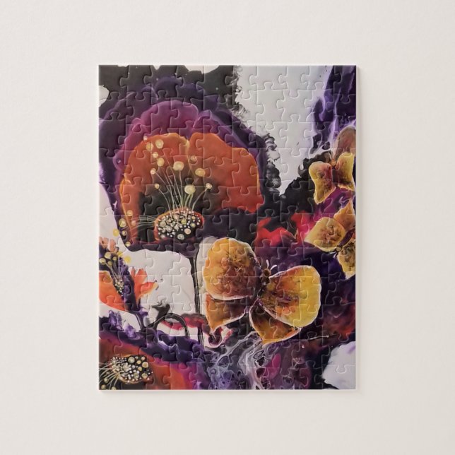 Rätsel der Blume Puzzle (Vertikal)