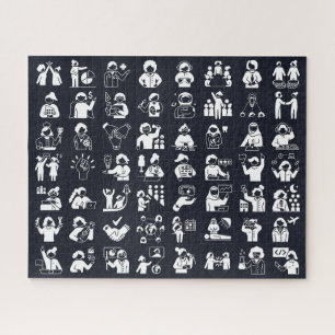 Rätsel der Frauen neu definieren Puzzle