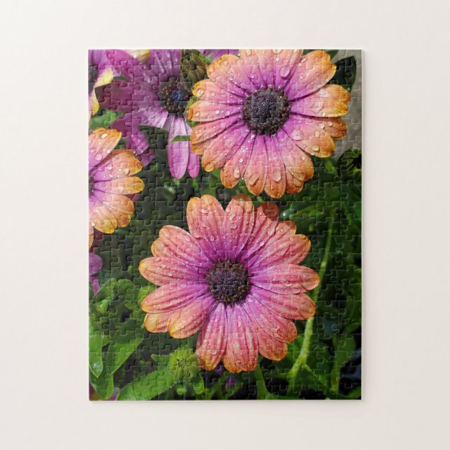 Rätsel der Frühjahrszeit der Blume Puzzle (Vertikal)