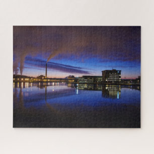 Rätsel der Nacht in der grünen Bucht Puzzle