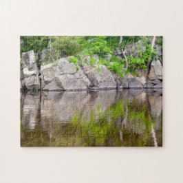 Rätsel der Reflexionen des Flusses Minnesota Puzzle