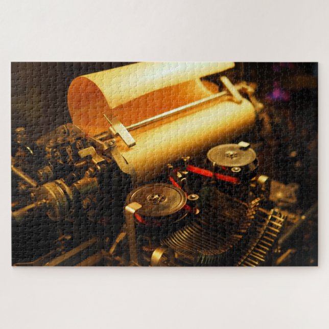 Rätsel der Schreibmaschine Puzzle (Horizontal)