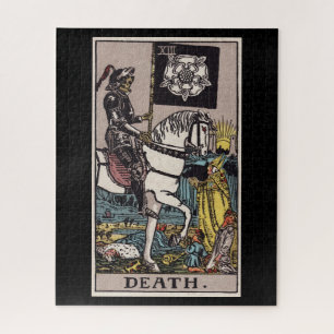 Rätsel der Todeskarte für Tarots Puzzle