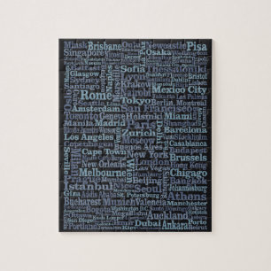 Rätsel der Weltstädte Puzzle