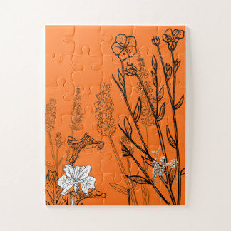 Rätsel der Wildblumen  Puzzle