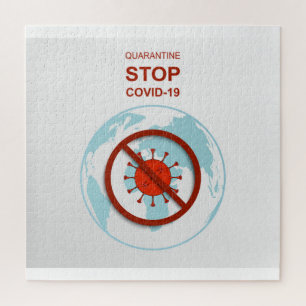 Rätsel des Corona-Virus Puzzle