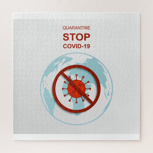 Rätsel des Corona-Virus Puzzle (Vertikal)