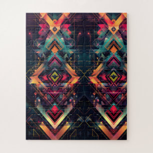 Rätsel des dynamischen geometrischen Musters Puzzle