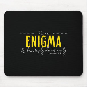 Rätsel, die Regeln gelten einfach nicht Mousepad