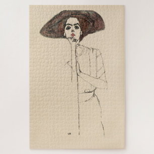 RÄTSEL : EGON SCHIELE : PORTRAIT EINER FRAU 1910 PUZZLE