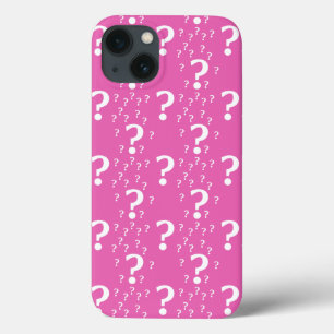 Rätsel-Fragezeichen Rätsel pink Case-Mate iPhone Hülle
