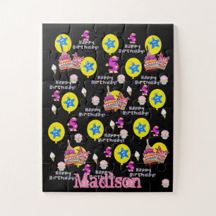 Rätsel, Happy 5th Birthday, #5 Black Puzzle