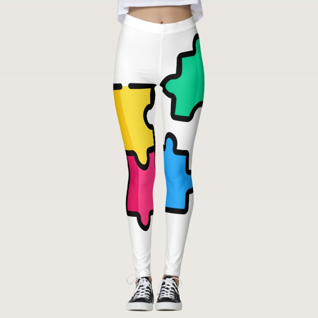 Rätsel Leggings (Vorderseite)