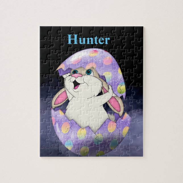 Rätsel mit Hase Puzzle (Vertikal)