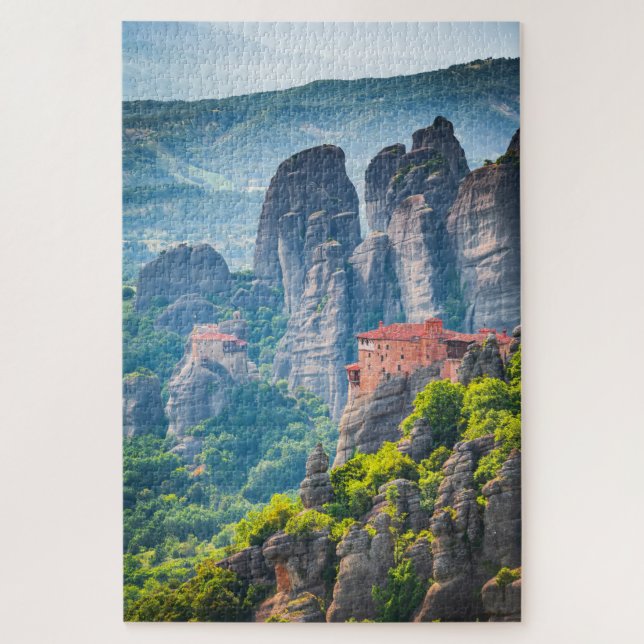 Rätsel mit Meteora, Griechenland Puzzle (Vertikal)