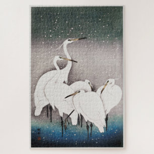 RÄTSEL: OHARA KOSON: GRUPPE VON REIHERN PUZZLE