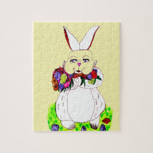 Rätsel OSTBUNNY UND BLUME Puzzle