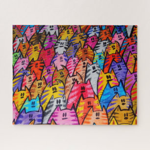 Rätsel - puzzle Katzen 05