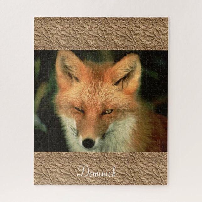 Rätsel Rotfuchs Puzzle (Vertikal)