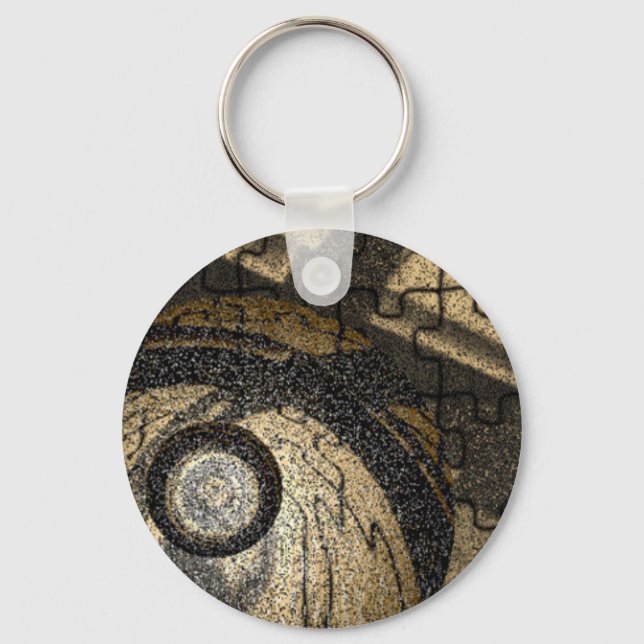 Rätsel-Schlüsselanhänger Schlüsselanhänger (Vorderseite)