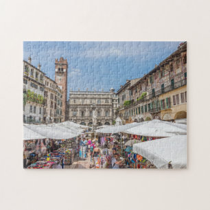 Rätsel Verona Piazza Erbe Puzzle