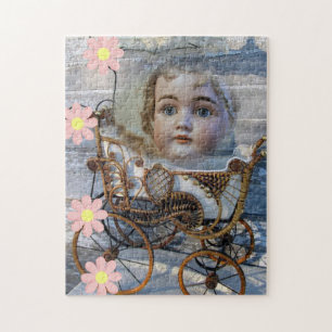 Rätsel viktorianische Blumen Puzzle