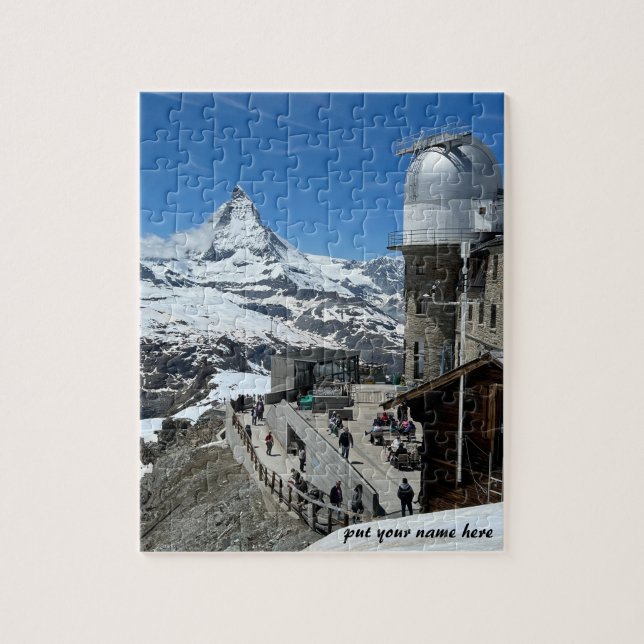Rätsel von Matterhorn Zermatt Puzzle (Vertikal)