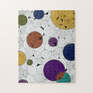 Rätsel Wirbel und Kreise Puzzle