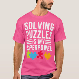 Rätsel zu lösen ist mein Superkrafträtsel Lover Ji T-Shirt