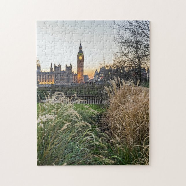 Rätsel zum London Elizabeth Tower Puzzle (Vertikal)