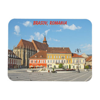 Ratsplatz Brașov, Siebenbürgen, Rumänien Magnet