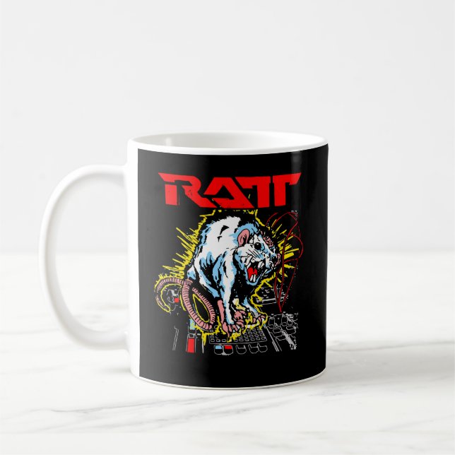 Ratt schockierte Ratt Kaffeetasse (Links)