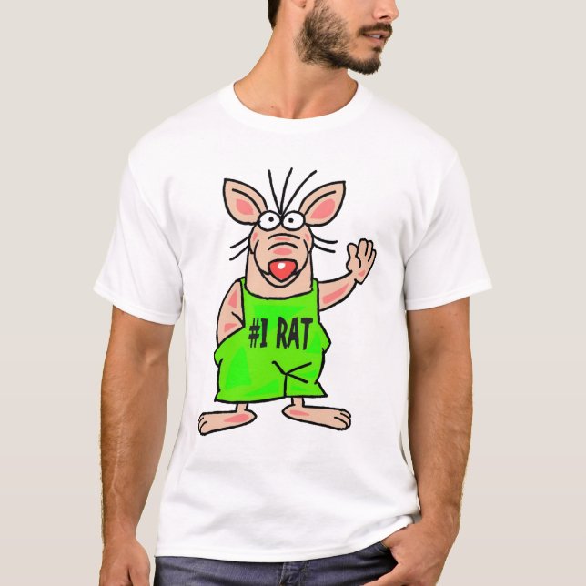 Ratte #1 T-Shirt (Vorderseite)
