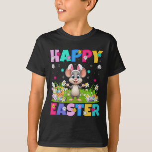 Ratte Frohe Ostereierjagd Bunny Ohr Ratte Ostern  T-Shirt