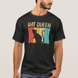 Ratte für Frauen Mädchen Maus Haustier Nagetier Ra T-Shirt