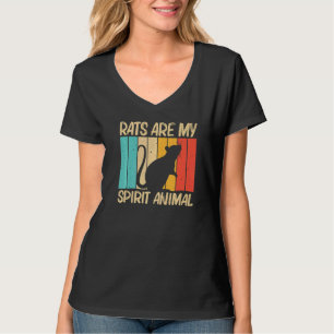Ratte für Männer Frauen Maus Haustier Nagetier Rat T-Shirt