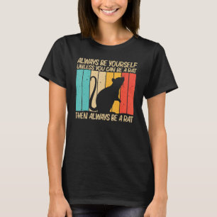 Ratte für Männer Frauen Maus Haustier Nagetier Rat T-Shirt
