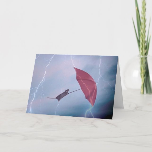 Ratte in der Sturm-Karte Karte (Vorderseite)