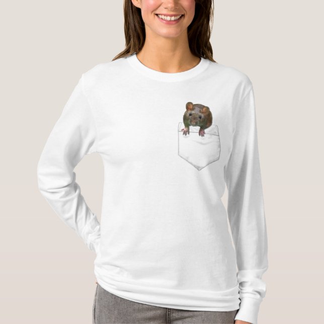 Ratte in Ihrer Tasche T-Shirt (Vorderseite)